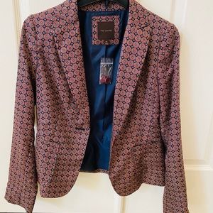 NWT The Limited Print Jacket size XS